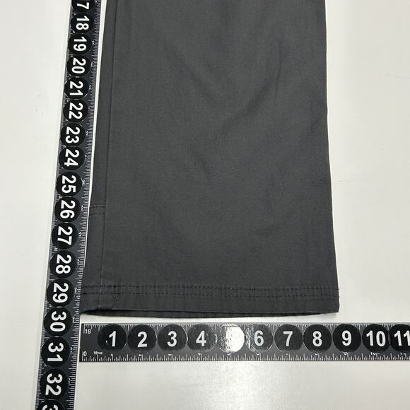 Noble Cargo Pants Mens 34x30 Gray Canvas Measures 34x30 Stretch Flex Workwear - Picture 6 of 9